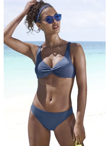 LASCANA ACTIVE Bügel-Bikini-Top in rauchblau