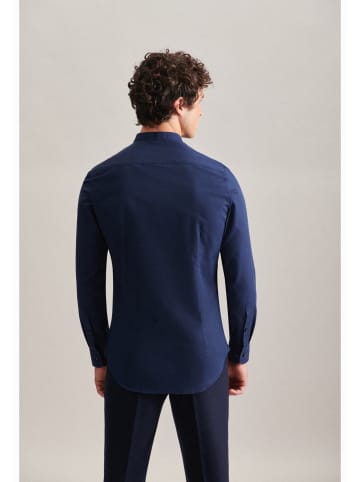 Seidensticker Business Hemd Slim in Dunkelblau