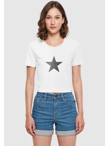 Mister Tee Mister Tee Cropped T-Shirts in white