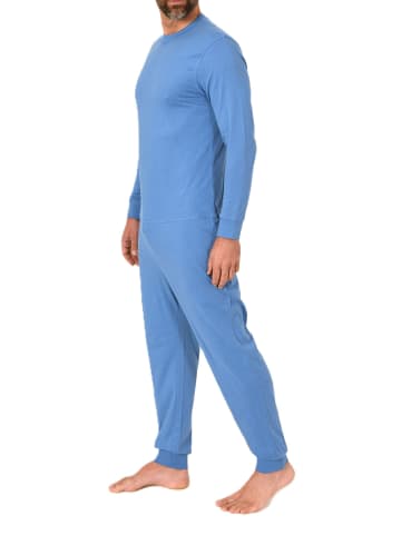 NORMANN Pflegeoverall langarm Reißverschluss Rücken - 88491 in hellblau