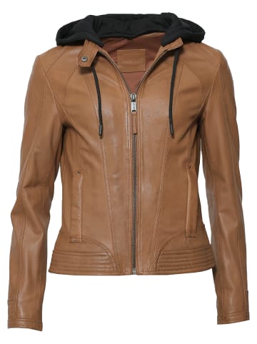 Mustang Lederjacke 31022243 in cognac