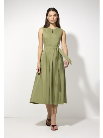 More & More Maxikleid in pale olive green