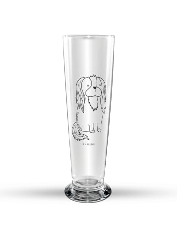 Mr. & Mrs. Panda Bierglas Hund Cavalier King Charles Spaniel ohn... in Transparent