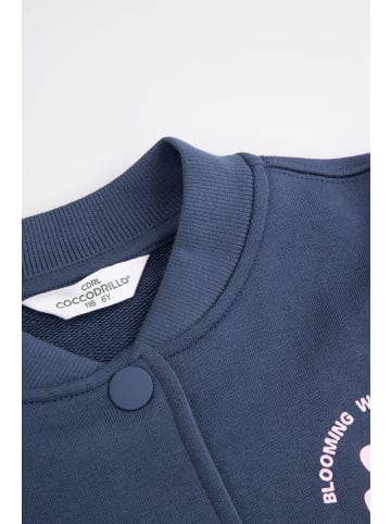 Coccodrillo Bomberjacke mit Reißverschluss in dunkelblau