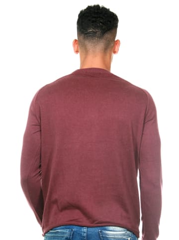 FIOCEO Pullover in bordeaux