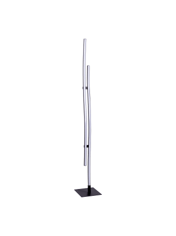 näve LED Stehleuchte "ONDA" in schwarz - (L)13 cm x (B)13 cm x (H)130 cm - EEK F