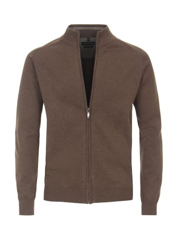 CASAMODA Strickjacke in Champagner Braun