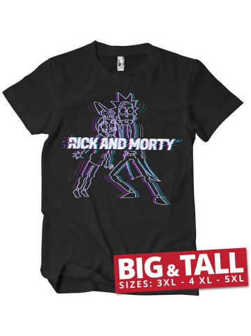 Rick and Morty T-Shirt in Schwarz