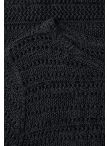 Street One Strukturpullover in Shadowed Navy