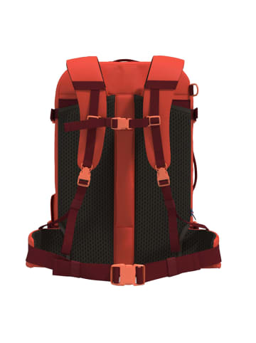 Cabinzero Travel Cabin Bag Classic Pro 42L Rucksack 54 cm Laptopfach in tomato festival