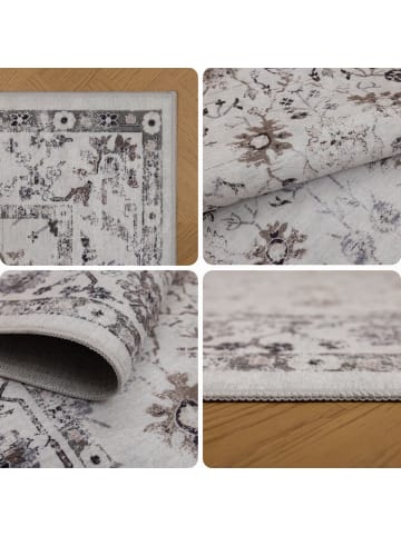 Teppich Boss Kurzflor Teppich Inka 1142, rechteckig - Creme