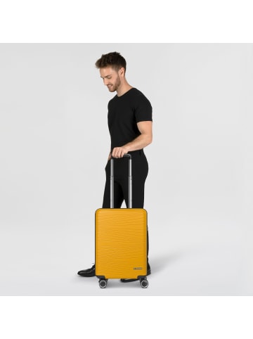 Franky Dallas 3.0 4 Rollen Trolley S 55 cm in yellow