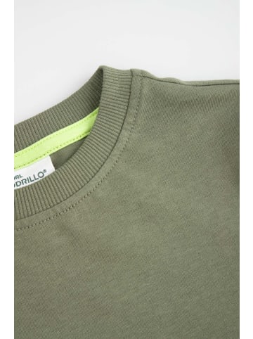 Coccodrillo Baumwoll-t-shirt mit kurzen Ärmeln in grün