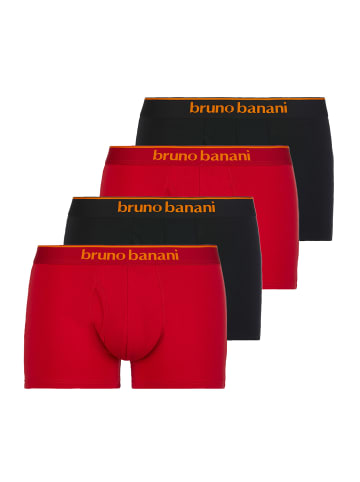 Bruno Banani Retro Short / Pant Quick Access in Schwarz / Rot