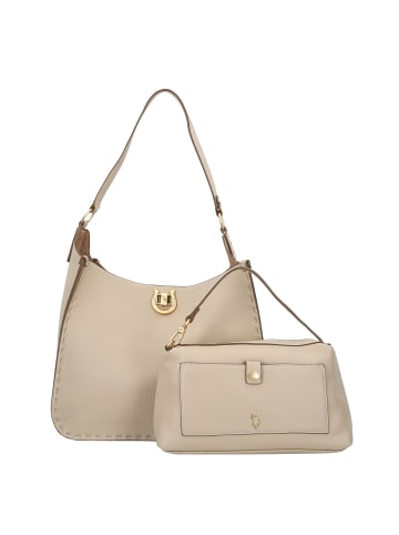 U.S. Polo Assn. Middleton Schultertasche 32 cm in beige