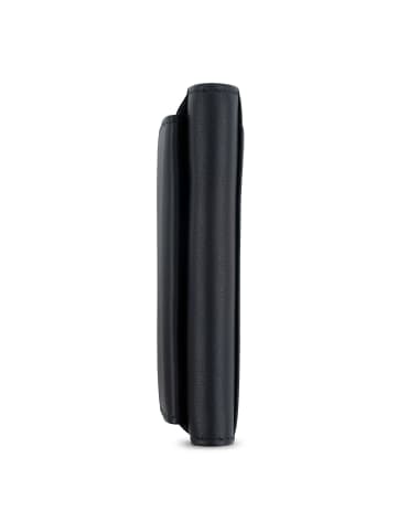 Bugatti Secure Slim Geldbörse RFID Schutz Leder 8 cm schwarz