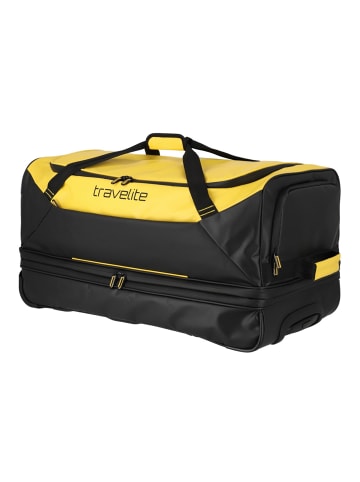 travelite Basics 2 Rollen Reisetasche 70 cm in gelb