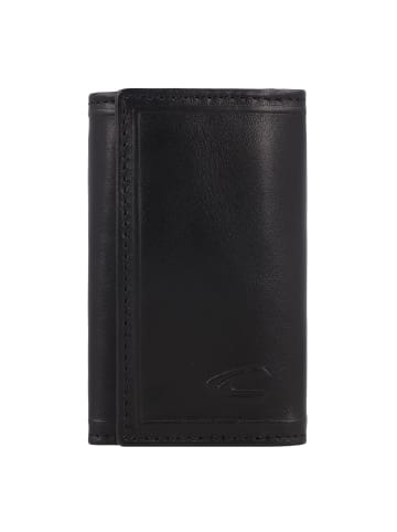 Camel Active Wood Schlüsseletui Leder 6.5 cm in black