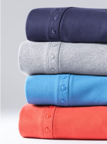 WITT WEIDEN Rundhals-Shirt in mittelblau