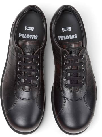 Camper Sneaker " Pelotas Ariel " in Bordeaux Schwarz