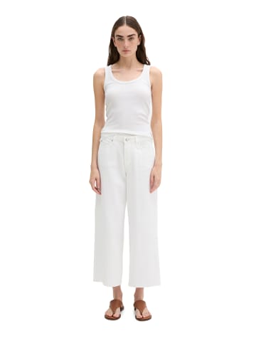 Marc O'Polo Jeans Model Tolva wide culotte in Weiß