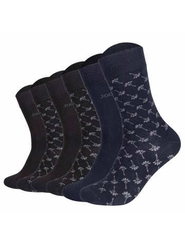 JOOP! Socken 6er Pack in 2xSchwarz/Dunkelblau
