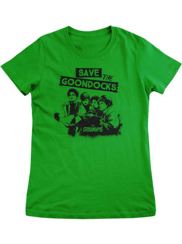 The Goonies Shirt "Save The Goondocks Girly Tee" in Grün