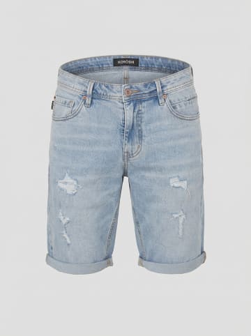 KOROSHI Denim relaxed jeans in blau