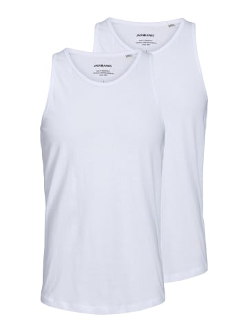 Jack & Jones 2er-Pack Tanktop in White