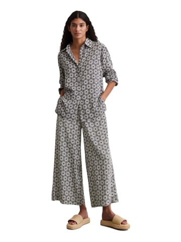 Marc O'Polo Bluse relaxed in multi/muted blue