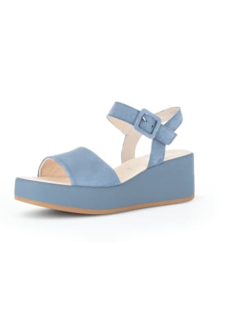 Gabor Fashion Plateau Sandale in Blau