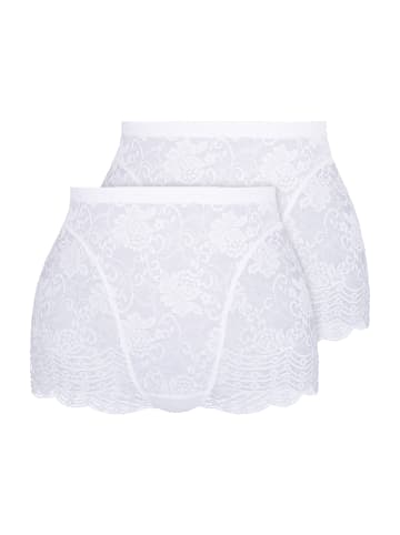 Sassa 2er Pack Miederhose in weiss