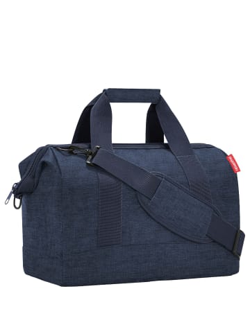 Reisenthel travelling allrounder M - Reisetasche 40 cm (leo vanilla) in twist navy