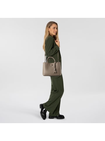 Guess Meridian II Handtasche 30 cm in dark taupe
