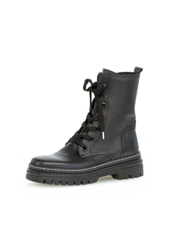 Gabor Fashion Biker- / Combat Boot in Schwarz