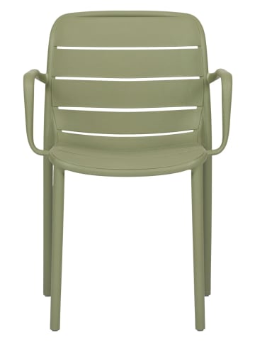 ebuy24 Gartenstuhl Silja Grün 55 x 57 cm