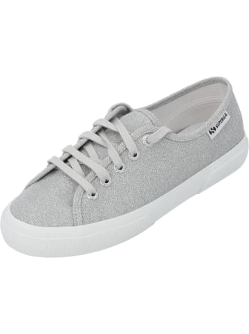 Superga Schnürschuhe in grey silver
