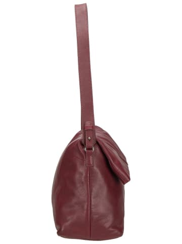 LIEBESKIND BERLIN Handtasche Fiona Hobo M Sheep Natural in Pomegranate