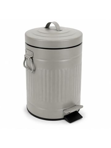 relaxdays Kosmetikeimer in Grau - 5 Liter