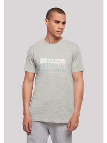 F4NT4STIC T-Shirt Harlem TEE UNISEX in grau meliert