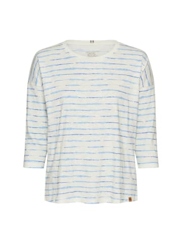 Camel Active Langarmshirt aus reiner Baumwolle in Blau