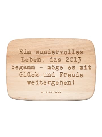 Mr. & Mrs. Panda Holzbrett Spruch 2013 Geburtstag Wundervoll mit... in Transparent