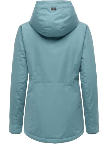 ragwear Kurzmantel Alvena YOUMODO in Stone Blue
