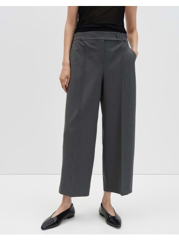 someday. Hose mit französischen Taschen und Bügelfalten in Ashy Grey Melange