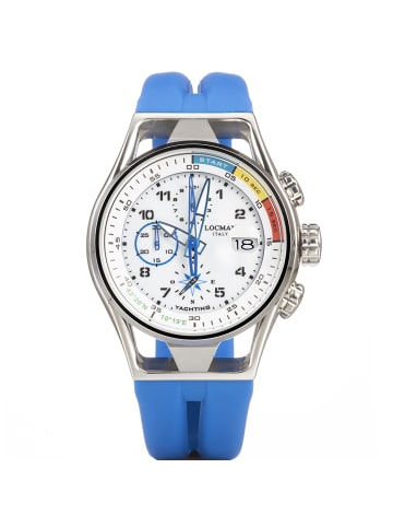Locman Herrenuhr "Yachting" in Blau