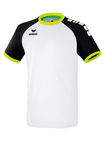 erima Zenari 3.0 Trikot in weiß/schwarz/lime pop