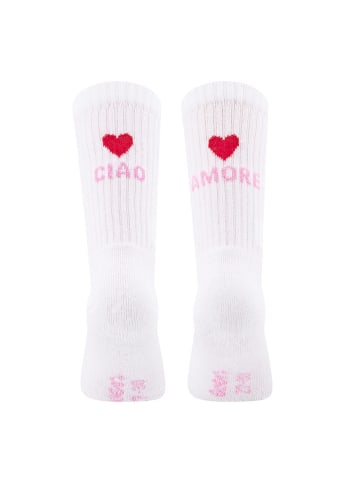 ewers Socken Ciao Amore in weiß