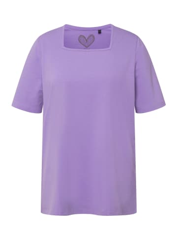 Ulla Popken Shirt in blaues flieder