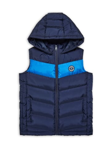 Threadboys Weste THB Jacket Colour Block Gilet Doota in Blau