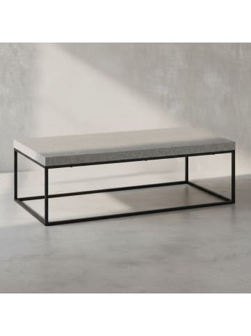 KADIMA DESIGN Couchtisch 120x60x38 cm Sofatisch in Beton-Optik Modern, Design in Grau